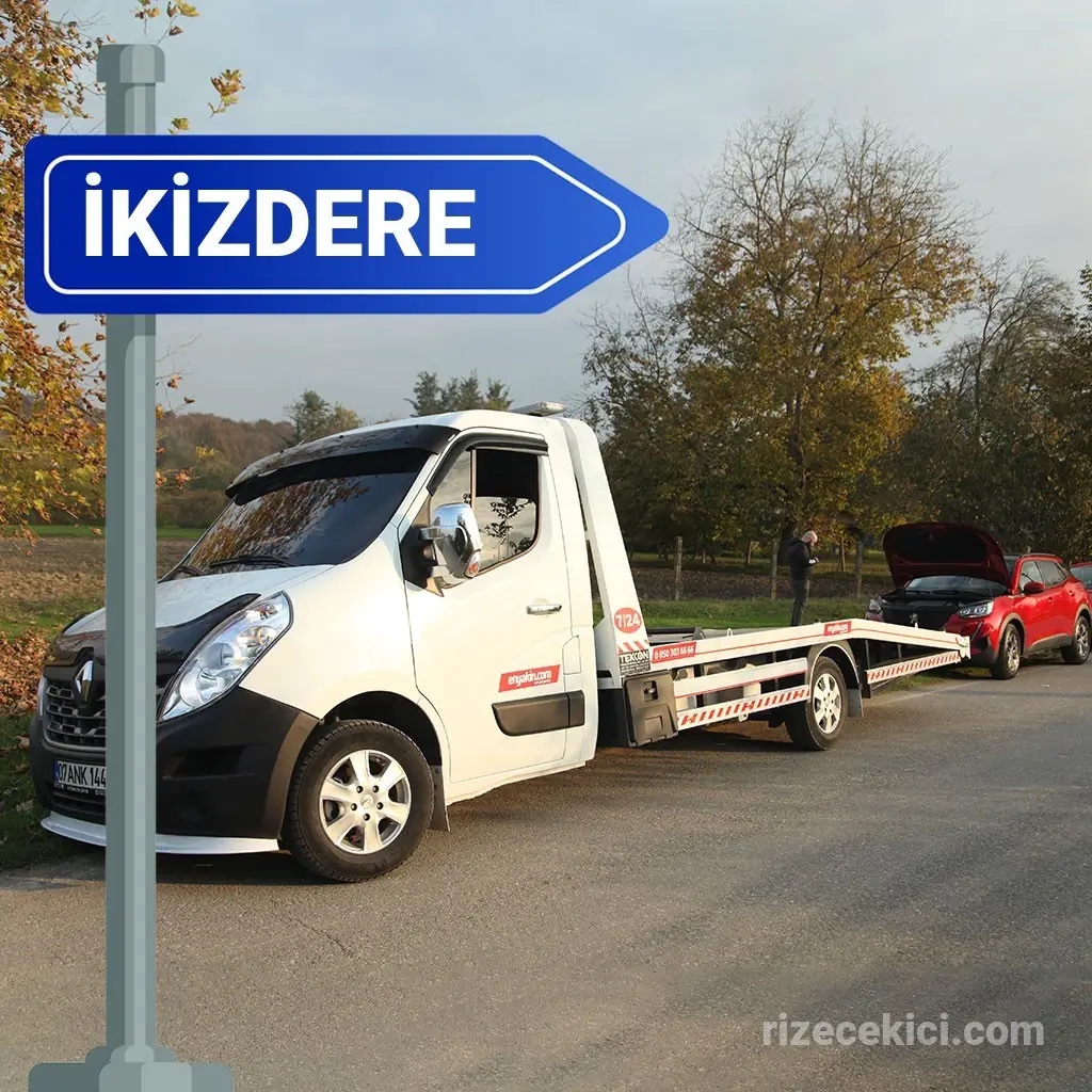İkizdere Oto Çekici – Zorlu Yayla Yollarında Güvenli Kurtarma
